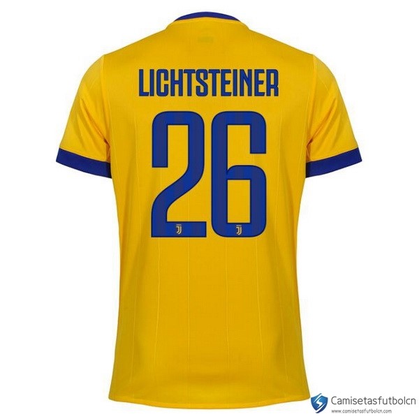 Camiseta Juventus Segunda equipo Lichtsteiner 2017-18